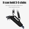 Golf Club Bag Adjustable Shoulder Strap Lightweight Portable Men Golf