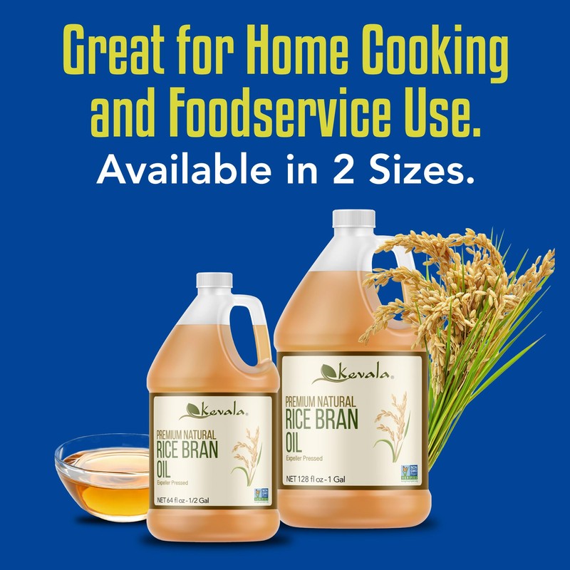 Kevala Rice Bran Oil – Smooth Oil with Delicate Scent