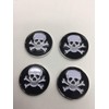 EverGolf Ball Markers, Pack of 4, Skull Crossbones