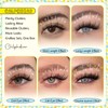 Calphdiar Manga Lashes Individual Cluster Kit Wispy Individual Eyelashes Fluffy