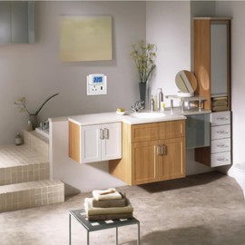 Telituny 230V AC Voltmeter AC Voltmeter Digital DM55-1-EU Digital AC Voltmeter High Accuracy Household Current Voltage Meter for Household Appliances EU Plug 230V 50Hz