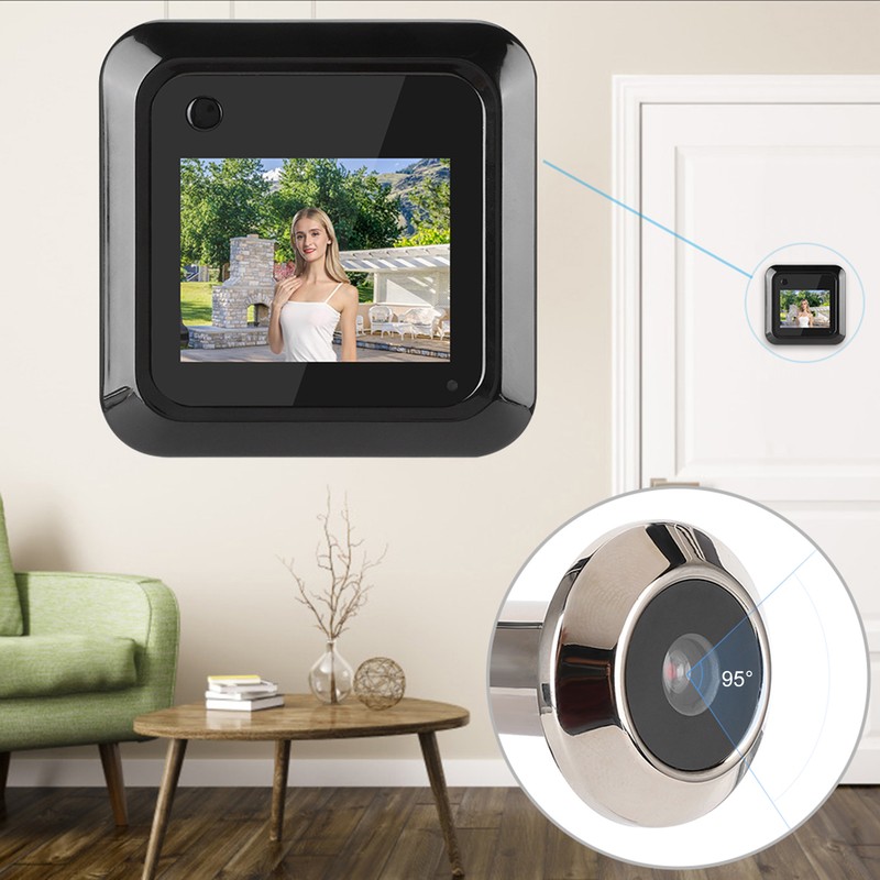 2.4in Smart Door Viewer TFT LCD Screen Display 0.3MP 95°