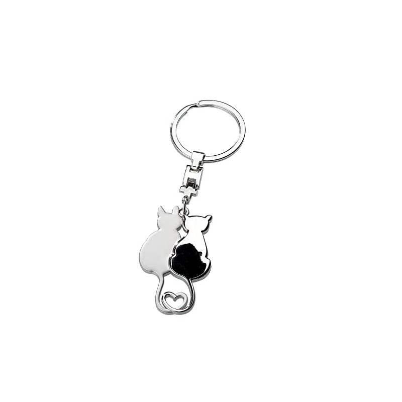 Gilde Keyring Cats Couple