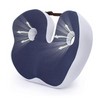 Memory Foam Seat Cushion for Long Sitting – Adjustable Coccyx