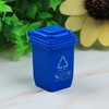 SHIDXIB 10Pcs Creative Trash Can Miniature Mini Trash Bin Sorting