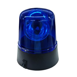 4.31'' x 3.56'' Car Siren Strobe Light, 360 Deree Rotation LED Warning Light, Police Lights for Car, Flashing Flare Party Lamp (Blue)