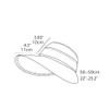 Women Sun Visor Wide Brim Empty Top UV Protection Beach