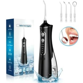 Unbranded Cordless Water Flosser Dental Oral Irrigator300ML Travel Teeth Cleaner Flosser