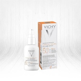 Vichy Capital Soleil - Uv-Age Daily Fluido Anti-Fotoinvecchiamento Spf50+, 40Ml