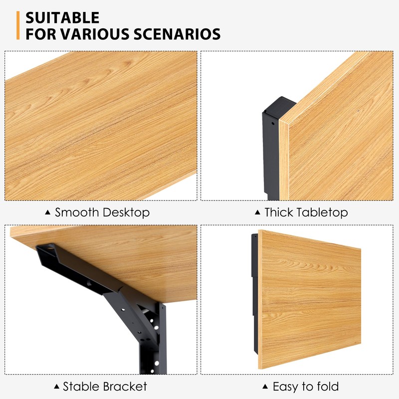 Need Small Fold Down Table Wall Mounted Heavy Duty Small