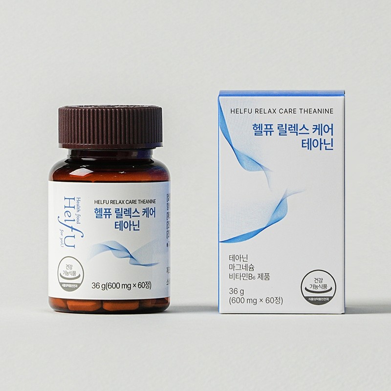 [2+1] L Theanine Stress Care Tryptophan Nutrient 60 Tablets, 3