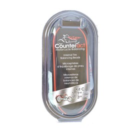 Counteract Motorcycle Tire Micro-Glass Balancing Beads and Installation Bottle Kit C (1) 1 Ounce Bag / (1) 3 Ounce Bag