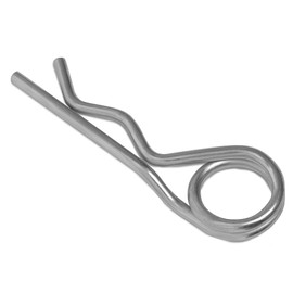 HEAVYTOOL Spring Pins 2 mm x 65 mm Double (Pack of 10) Spring Pins Spring Cotter Pin Spring Pin