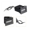 uxcell Electromagnetic Counter, 6 Digits 0-999999 Counting Range Electronic Pulse