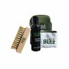 Blitz Sneaker Cleaning Kit, 100ml Solution, Wooden Brush, Microfiber Cloth,
