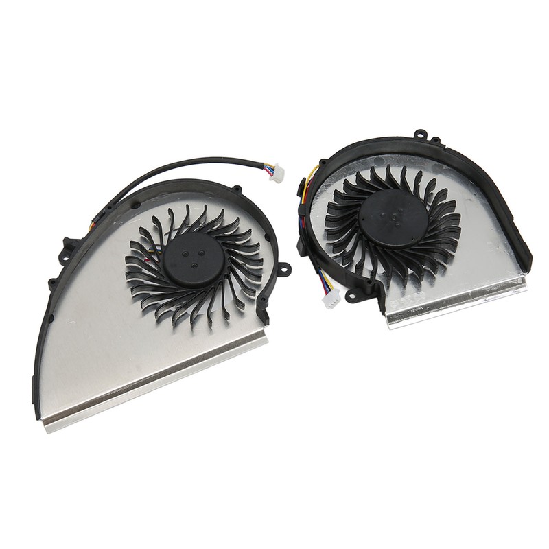 Cooling Fan 4 Pin Aluminum Alloy ABS Easy Replaceable Laptop