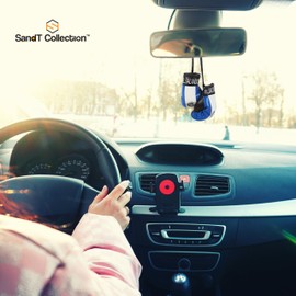 SandT Collection Mini Boxing Gloves - Hanging Punching Gloves - El Salvador