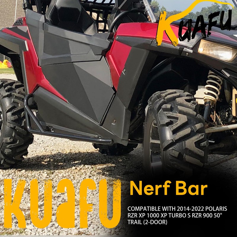 KUAFU Nerf Bars Rock Sliders Compatible with 2014-2023 Polaris RZR