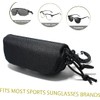 YUNCAIMAOYI Tactical Molle Glasses Case Tactical Eyeglasses Case Shockproof Sunglasses