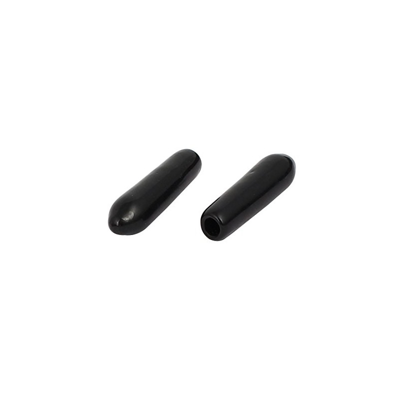 sourcing map 2mm Inner Dia Rubber Hose End Cap Screw