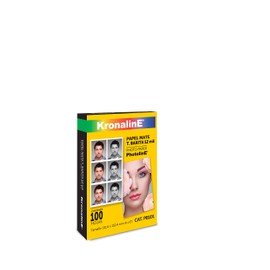 Papel Fotográfico Mate Tipo Barita 12 Mil (Paquete Con 100 Hojas Tamaño De 4"x6")