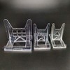 1PCS Clear Plastic Easels or Stand/Plate Holders Adjustable to Display