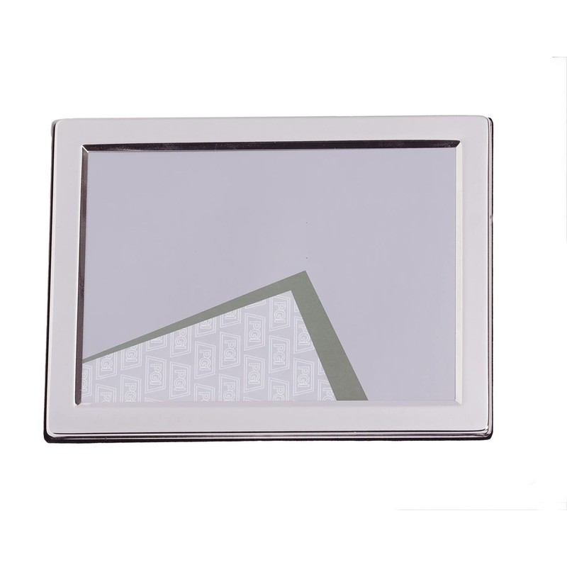 3.5 x 5-inch Silver Flat Edge Single Photo Frame with