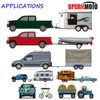 SPARKMOTO 12 V Trailer Plug 13 Pin and Trailer Socket