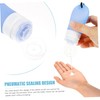 Baluue Travel Bottles Keychain Set 4pcs Reusable Empty Lotion Bottles