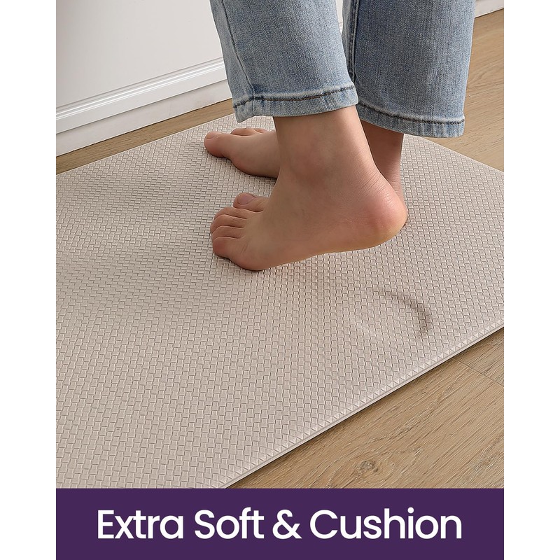 DEXI Kitchen Floor Mats Cushioned Anti Fatigue, 17x59, Large Long