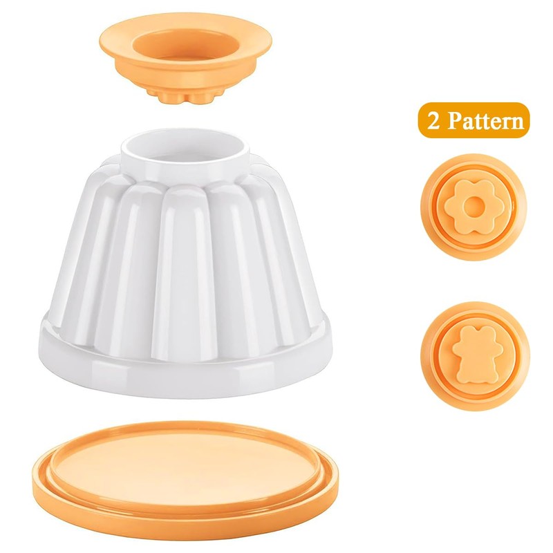 8 PCS Pudding Moulds,Pudding Cups with Lid,Mini Jelly Moulds, Pudding