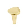 Robert Lee Morris Soho Womens Puffy Heart Cocktail Ring, Gold