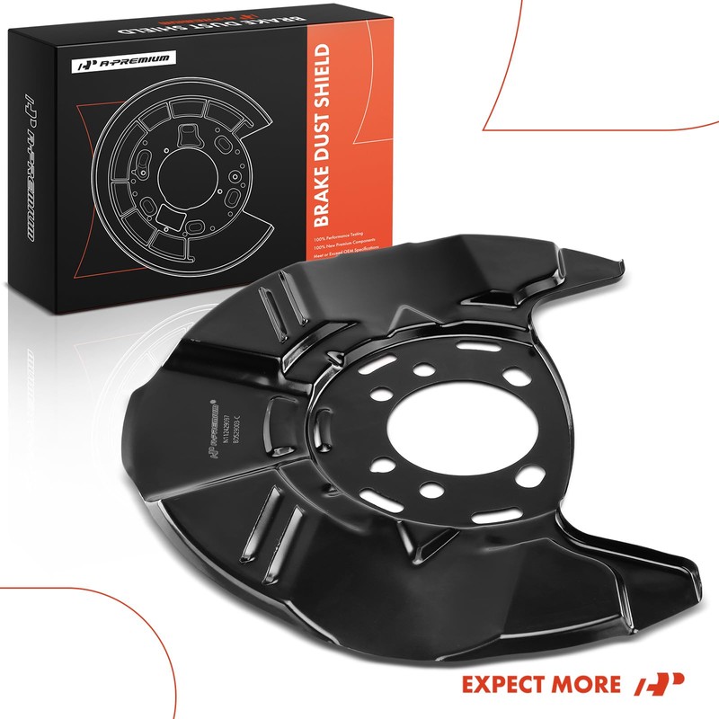 A-Premium Front Driver or Passenger Side Brake Dust Shield Compatible