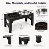 Elevated Dog Feeder for Daily Meals - Adjustable Stand with