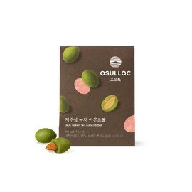 O'sulloc [오설록]제주섬 녹차 아몬드볼 80g (원산지:상세설명참조) [Osulloc] Jeju Island Green Tea Almond Ball 80g (Origin: See detailed description)