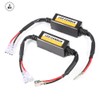 1Pair H1/H3 Canbus LED Headlight Decoder Device Anti Flicker Resistors