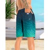 APTRO Men's Swimming Trunks, Long Swimming Shorts, Quick-Drying Board Shorts,
