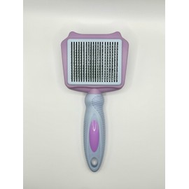 Generic Pet grooming brush, Cat Hair Brush, Long and Short hair, Durable design, Easy to Use, works for dogs too., Purple