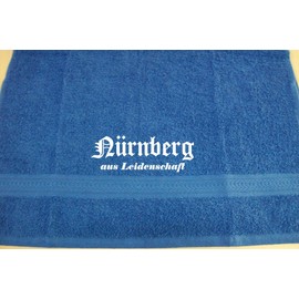ShirtShop-Saar Nuremberg with Passion City Bath Towel, 70x140 cm