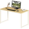 SHW Mission 40-Inch Home Office Computer Desk, Oak