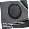 CAXUSD Speaker Adapter Ring Car Speaker Spacer Ring Soundproof Pad