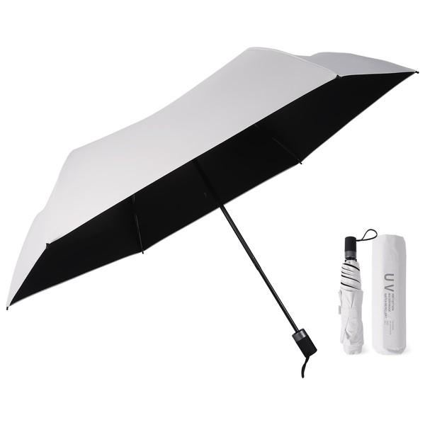 Vialifer Parasol, Hand Opening, UV Protection, 100% Fully Blackout, Heat