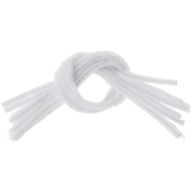 VBS Chenille Wire 50cm Pack of 10 White