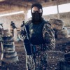 Unbranded Tactical Military Mesh Full Face Mask Steel Airsoft CS