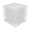 Insect Observation Cage PVC Mesh White Reusable Butterfly Habitat Breeding