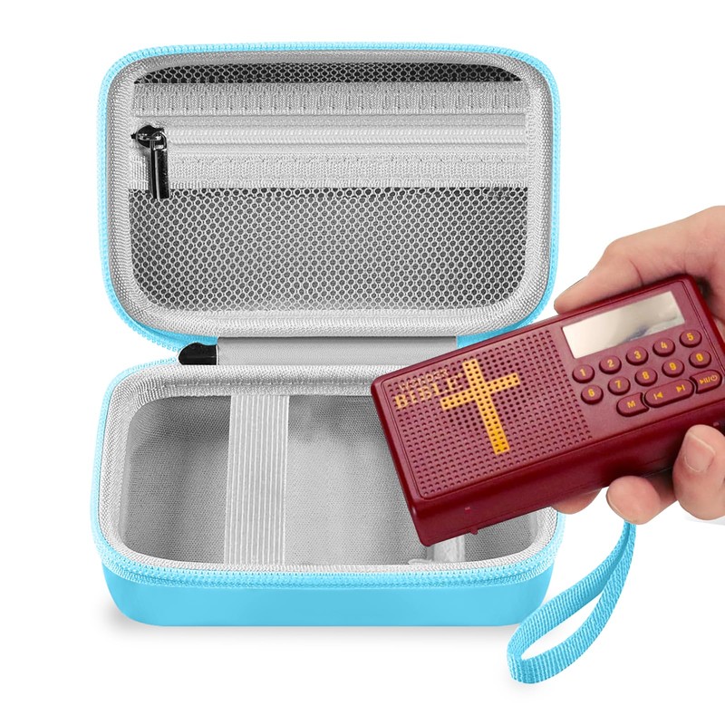 Leayjeen Travel Carry Case Compatible with Wonder Bible NIV- The