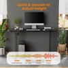 Heemab Electric Height Adjustable Standing Desk, Ergonomic Sit to Stand