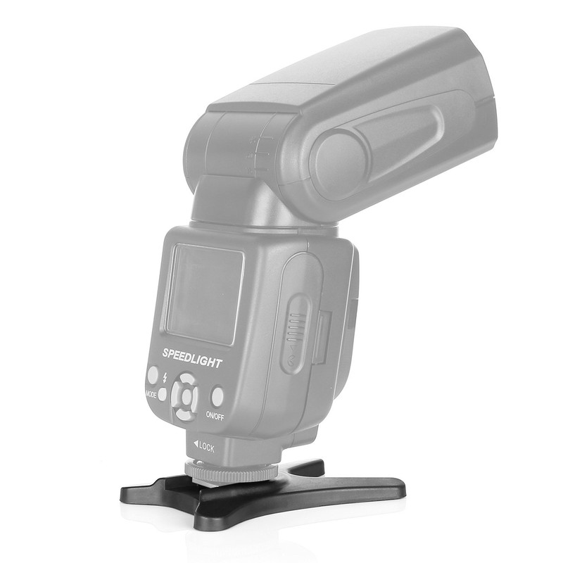 ChromLives Flash Speedlite Stand with 1/4 Inch Metal Tripod Thread