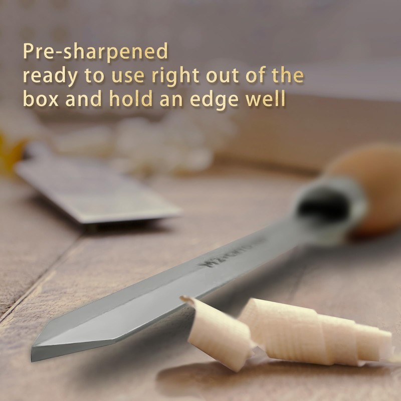 UF-SHARP Diamond Parting Tool for Wood Lathe 3/16 inch Thick,