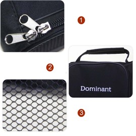 Bolsa para zapatos de golf – Bolsas con cremallera para zapatos con ventilación y bolsillo exterior para calcetines, camisetas, etc.